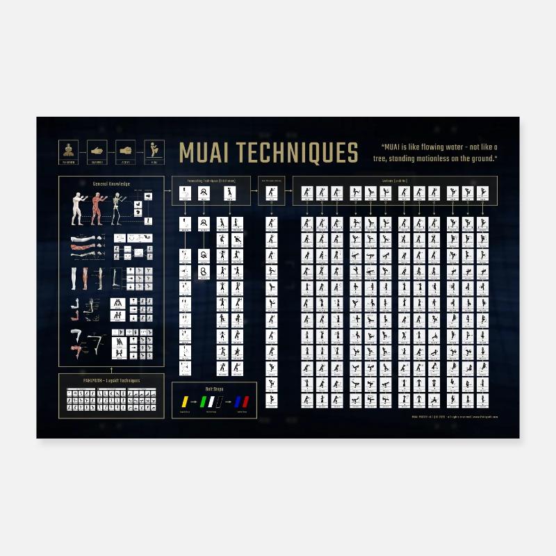 Affiche MUAI Tech Poster 90 x 60 cm