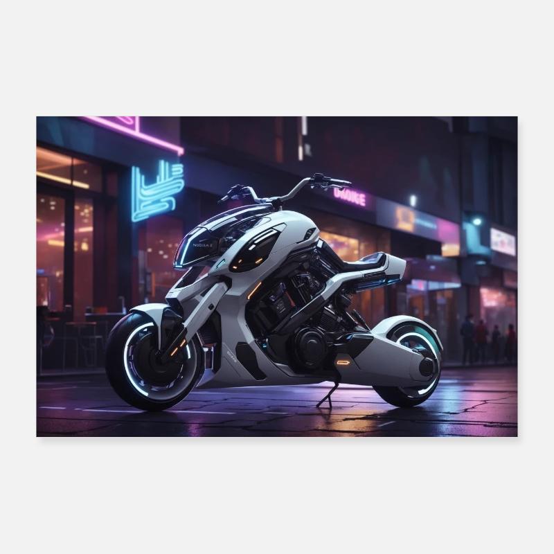 Futuristic 13 Poster 36" x 24" (90x60 cm)