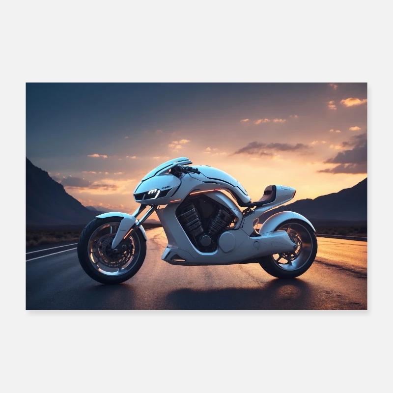Futuristic 17 Poster 90x60 cm