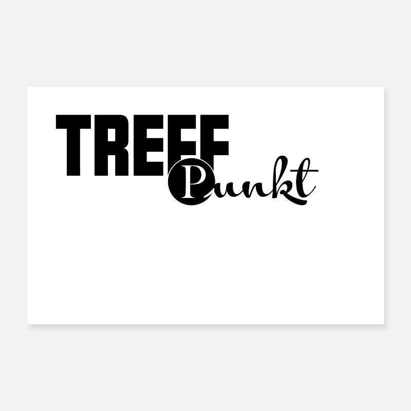 Treffpunkt Poster 90x60 cm