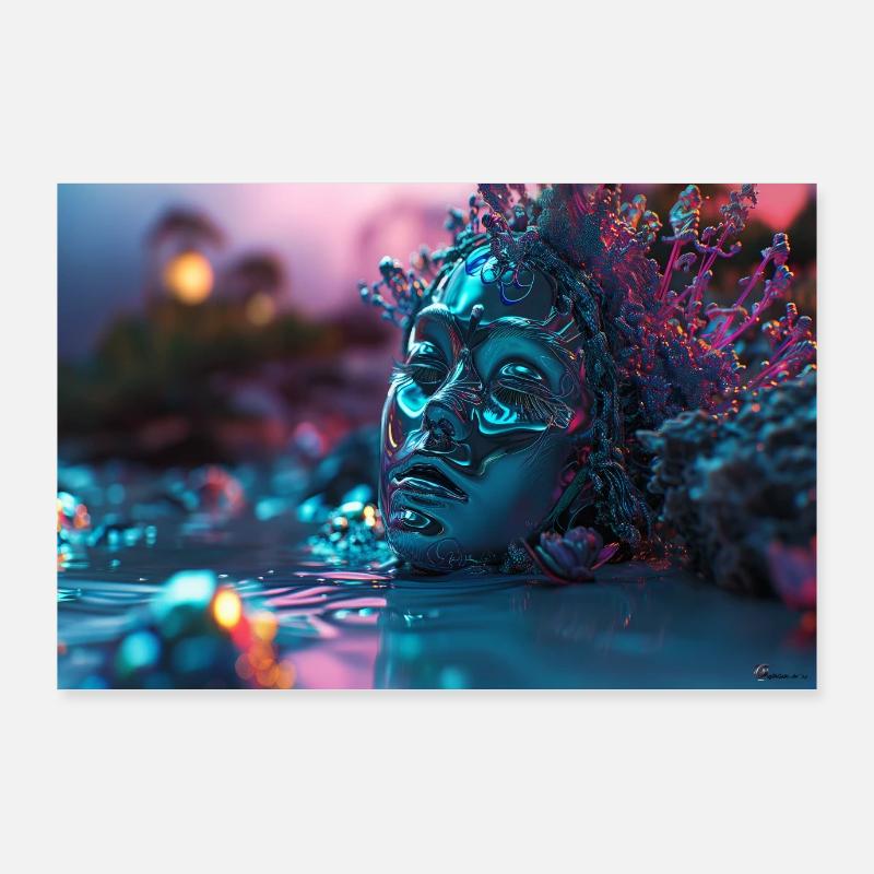 Graphiques d’art hyperréalistes HYP 002 3 2 Poster 90 x 60 cm