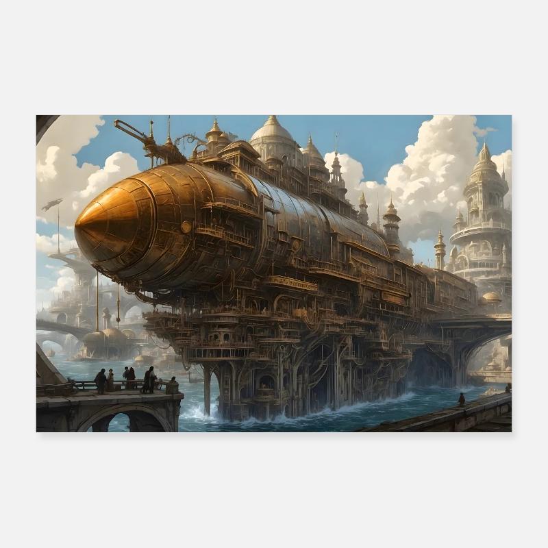 Nautilus Poster 36" x 24" (90x60 cm)