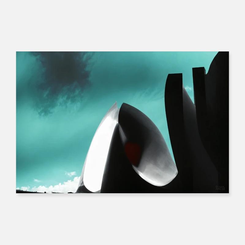 Stadt #005 Poster 90x60 cm