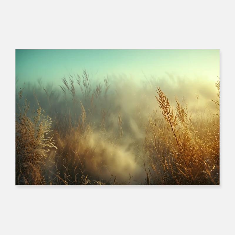 Nature #003 - Poster 90 x 60 cm - blanc
