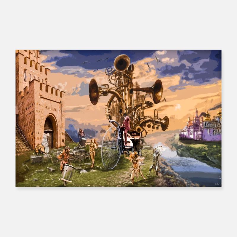 Sunset Sonata Poster 36" x 24" (90x60 cm)