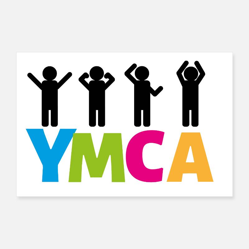 YMCA Poster 90 x 60 cm