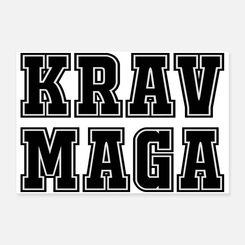 Krav Poster 36" x 24" (90x60 cm)