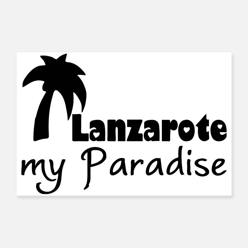 Lanzarote Paradise Poster 36" x 24" (90x60 cm)