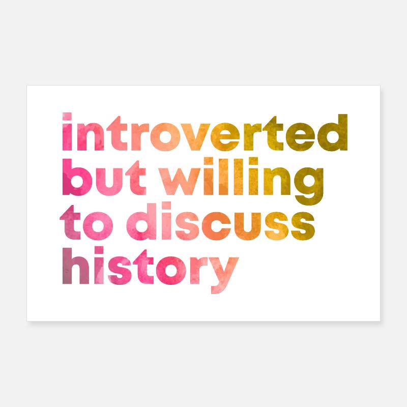 histoire Poster 90 x 60 cm