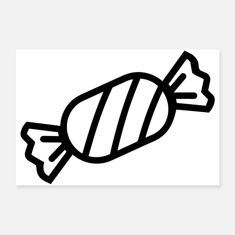 candy Poster 36" x 24" (90x60 cm)