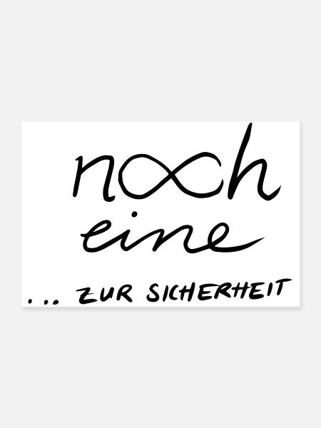 Autre... Pour être sûr 2 - Poster 90 x 60 cm - blanc - Devant