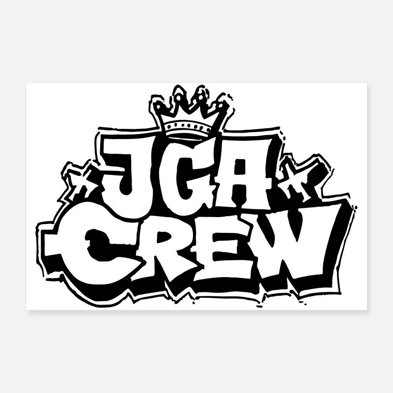 Junggesellenabschied Jga Crew Poster 90x60 cm
