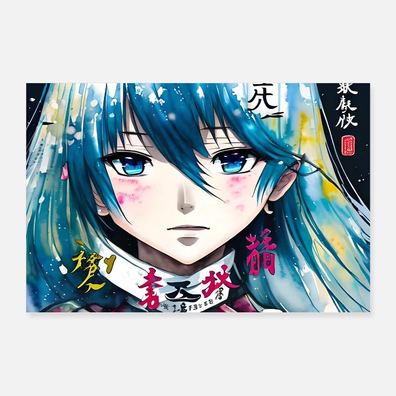 Mangafan Anime Poster 36" x 24" (90x60 cm)