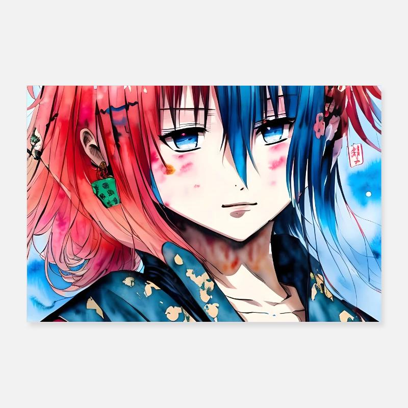 Mangastyle filles Poster 90 x 60 cm
