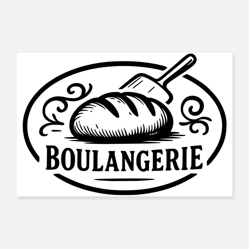 Boulangerie Poster 90 x 60 cm