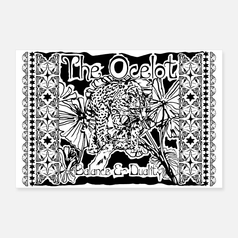 THE OCELOT Poster 36" x 24" (90x60 cm)