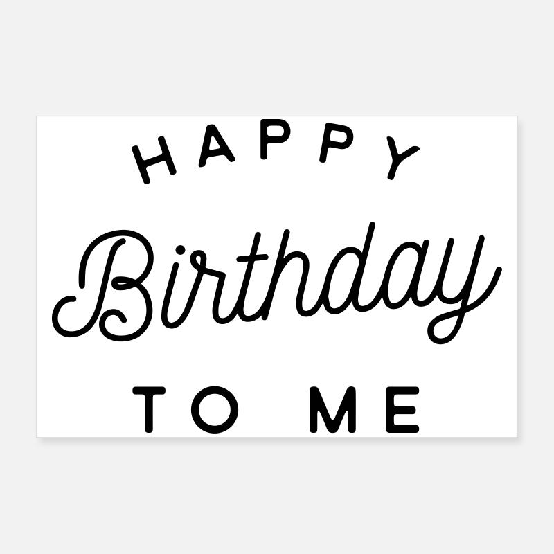 Anniversaire Poster 90 x 60 cm