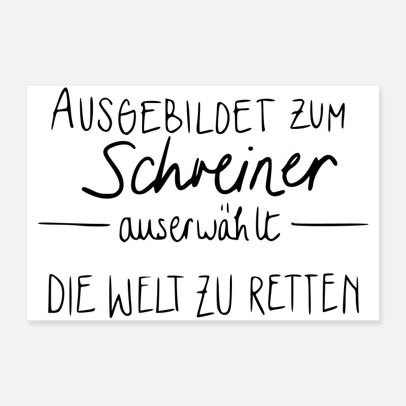 Schreiner Poster 90x60 cm