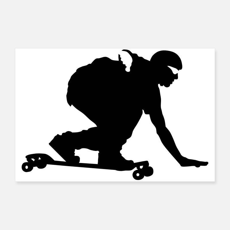 Longboard Poster 90x60 cm