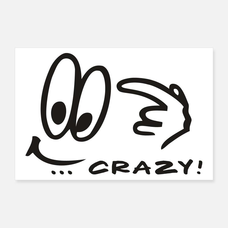 Fou Poster 90 x 60 cm