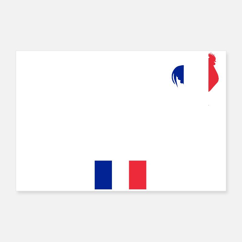 FRANCE Poster 36" x 24" (90x60 cm)