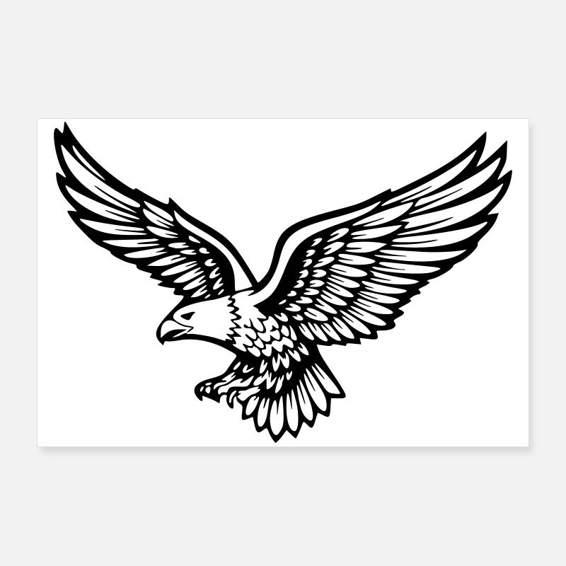 eagle Poster 36" x 24" (90x60 cm)
