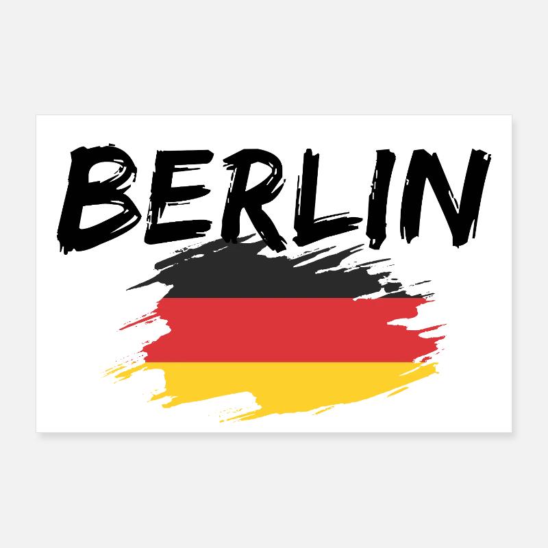 Berlin, Germany Poster 36" x 24" (90x60 cm)