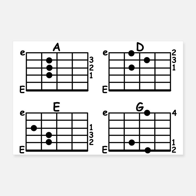 chord Poster 36" x 24" (90x60 cm)