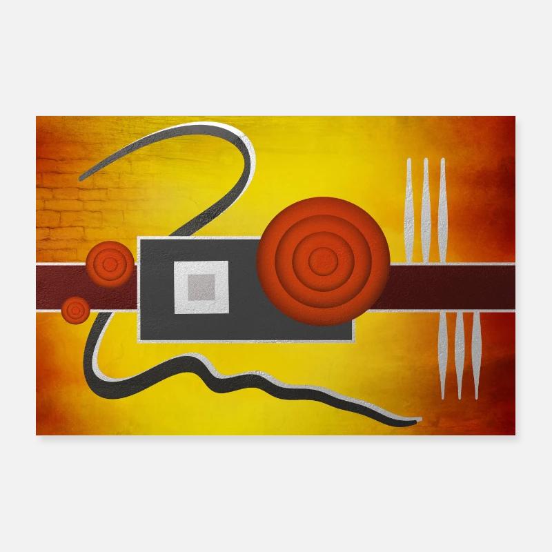 Art moderne Poster 90 x 60 cm