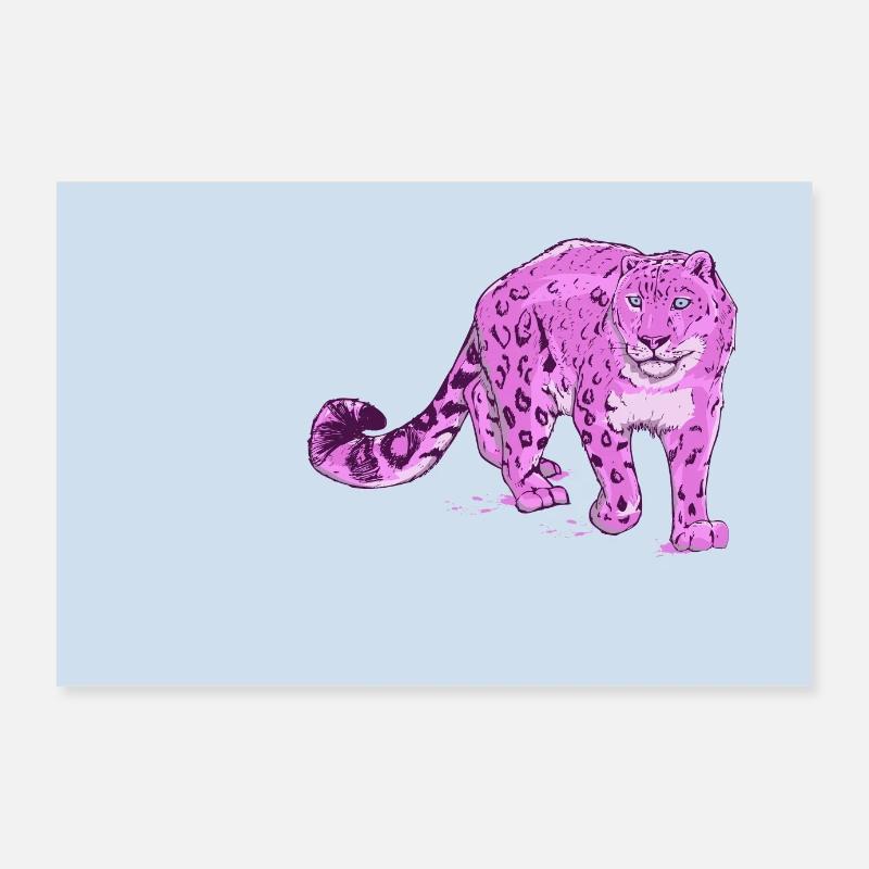 La panthère rose Poster 90 x 60 cm