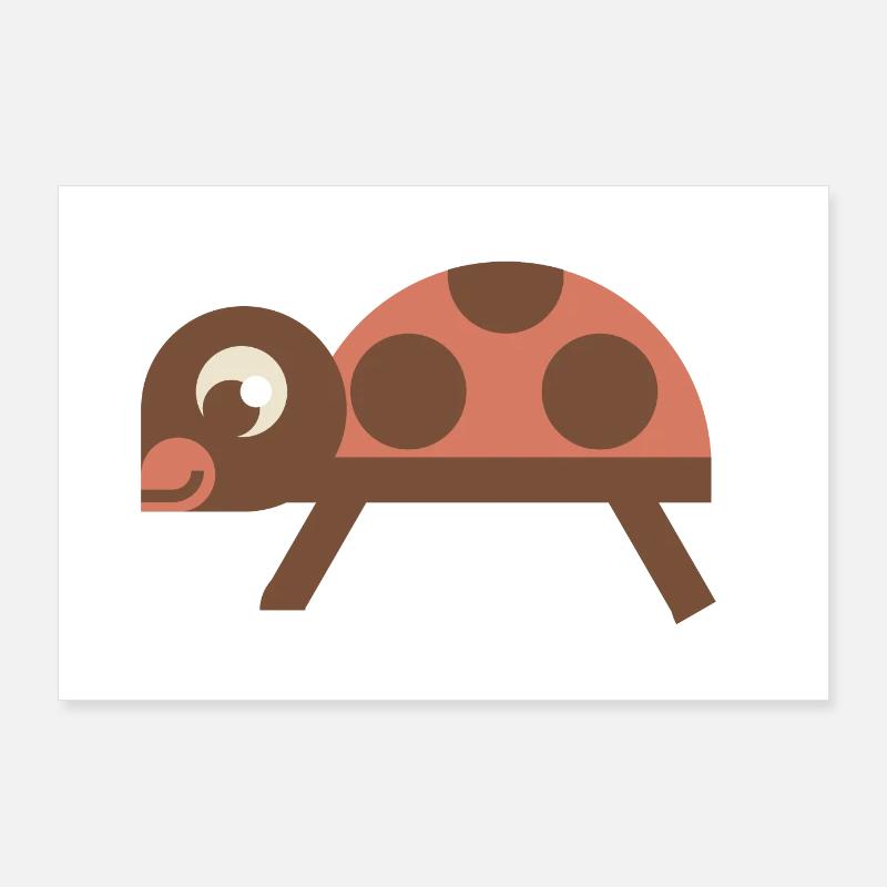 Coccinelle (animaux d'automne) Poster 90 x 60 cm