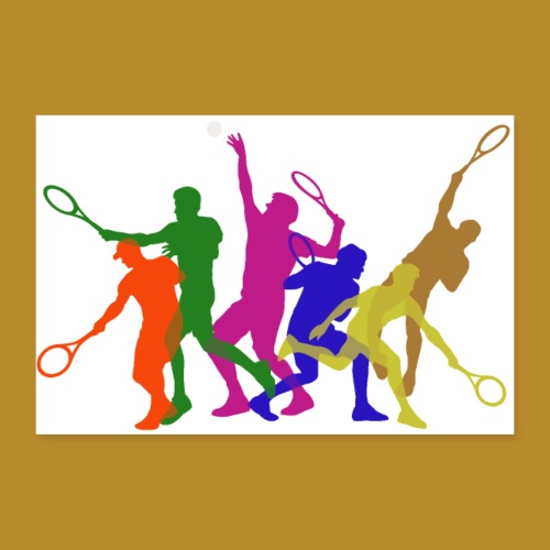 Tennis - Poster 90x60 cm