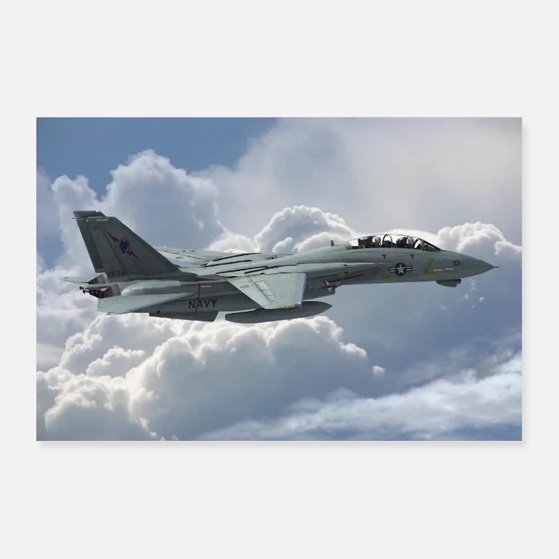 F-14 Poster 90x60 cm