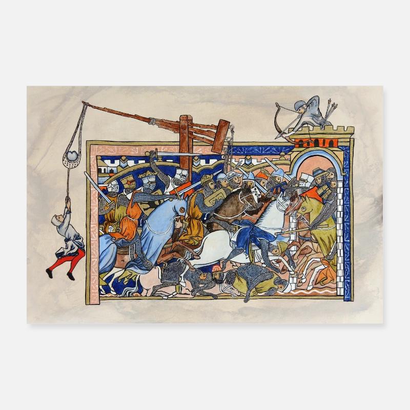 Crusader Bible poster Poster 36" x 24" (90x60 cm)