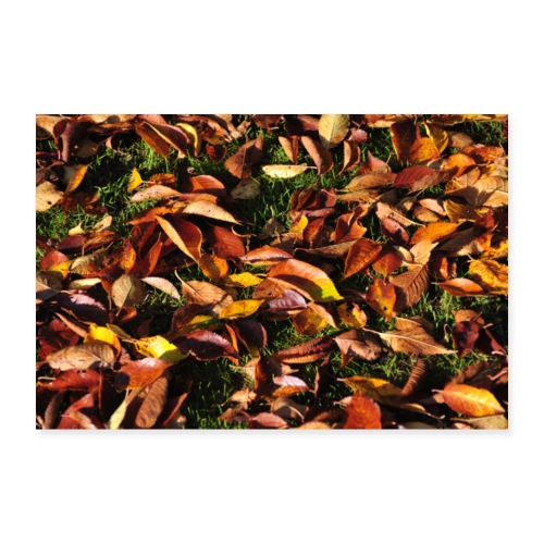 Kunterli Art meets nature - An autumn day - Poster 36 x 24 (90x60 cm)