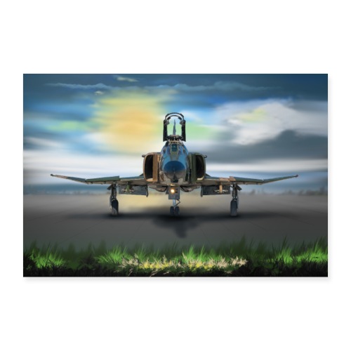 F-4 Phantom - Poster 90x60 cm