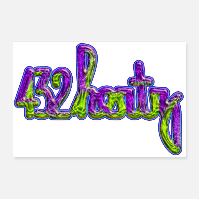432hertz Poster 90 x 60 cm