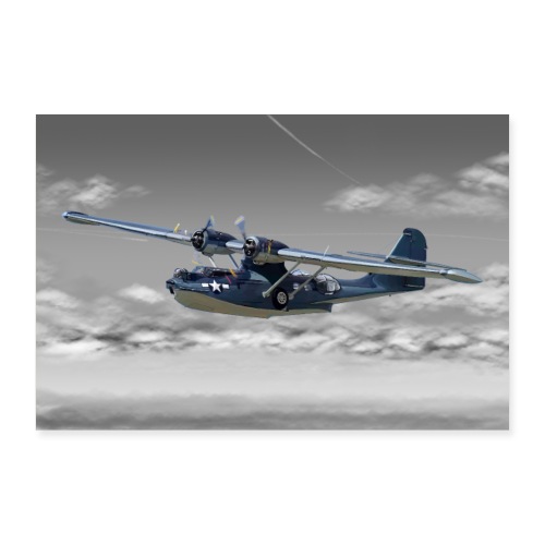 PBY Catalina - Poster 90x60 cm