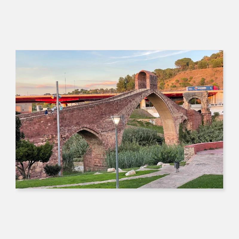Spanish bridge Poster 36" x 24" (90x60 cm)