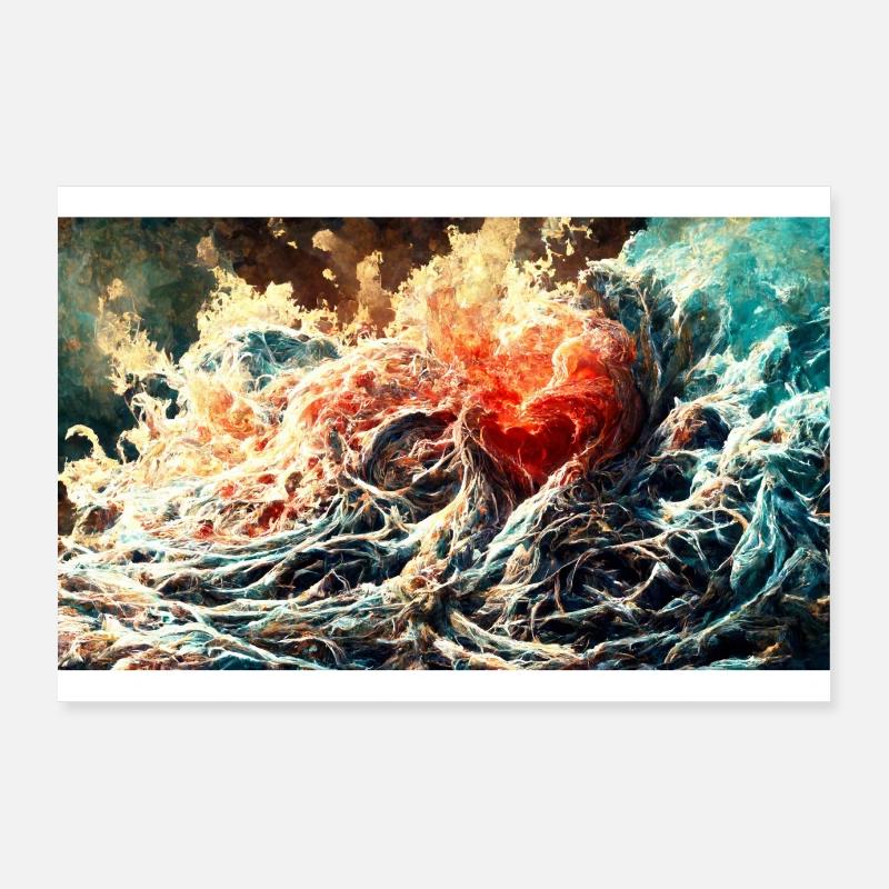 Unstoppable Force meets an Immovable Object Poster 90x60 cm