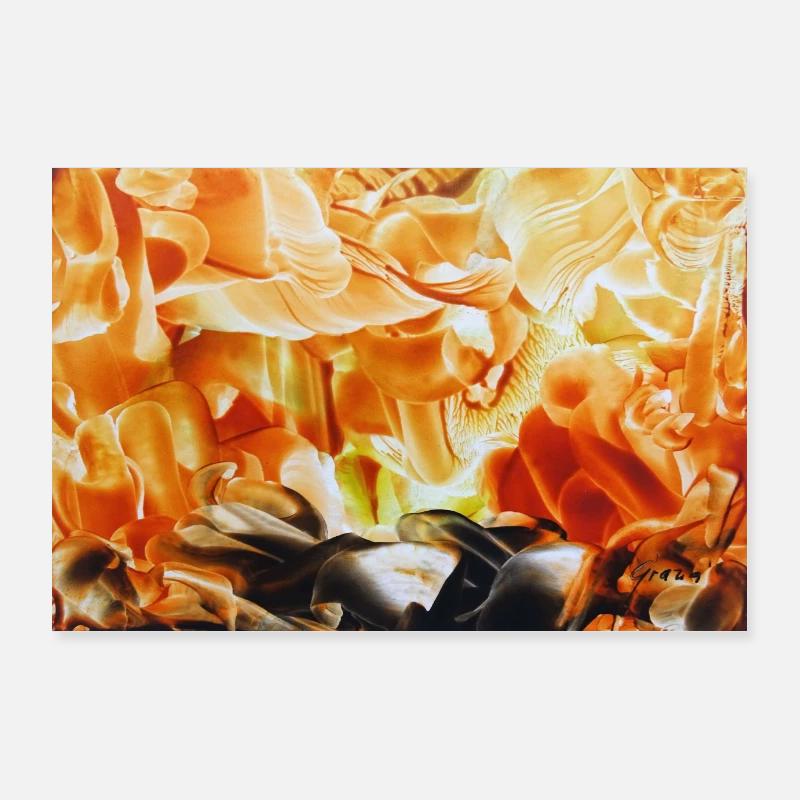 3 91Sentitoks - Poster 90x60 cm - Weiß