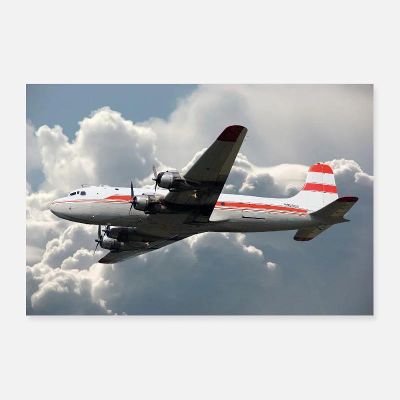 DC-4 Poster 90 x 60 cm