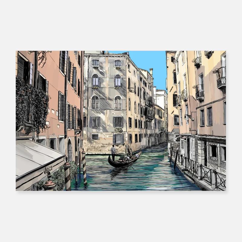 Venice Poster 36" x 24" (90x60 cm)