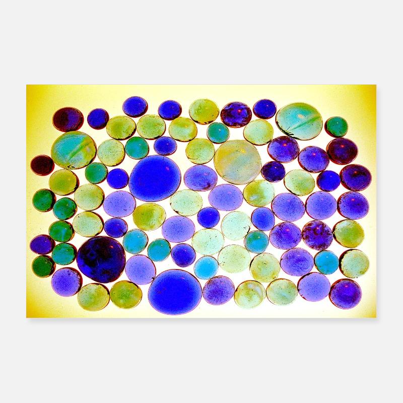 Affiches - Bulles Poster 90 x 60 cm