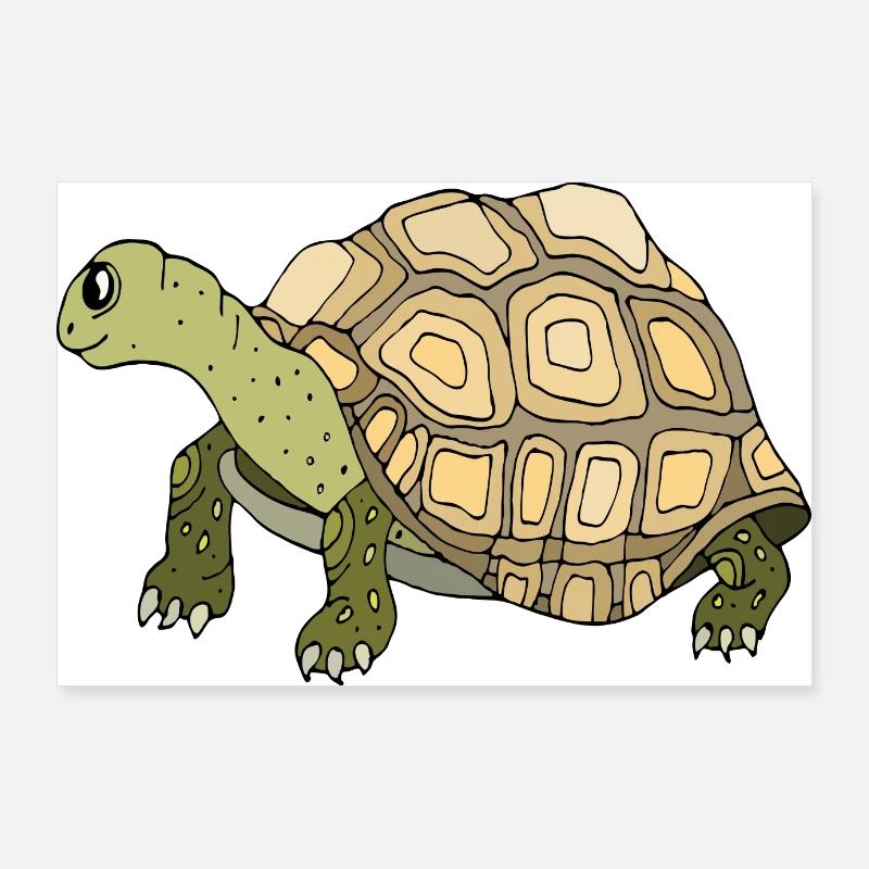 Tortue Poster 90 x 60 cm