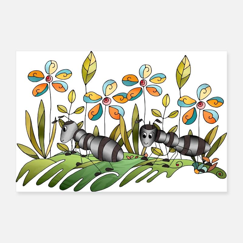 Ants Poster 36" x 24" (90x60 cm)