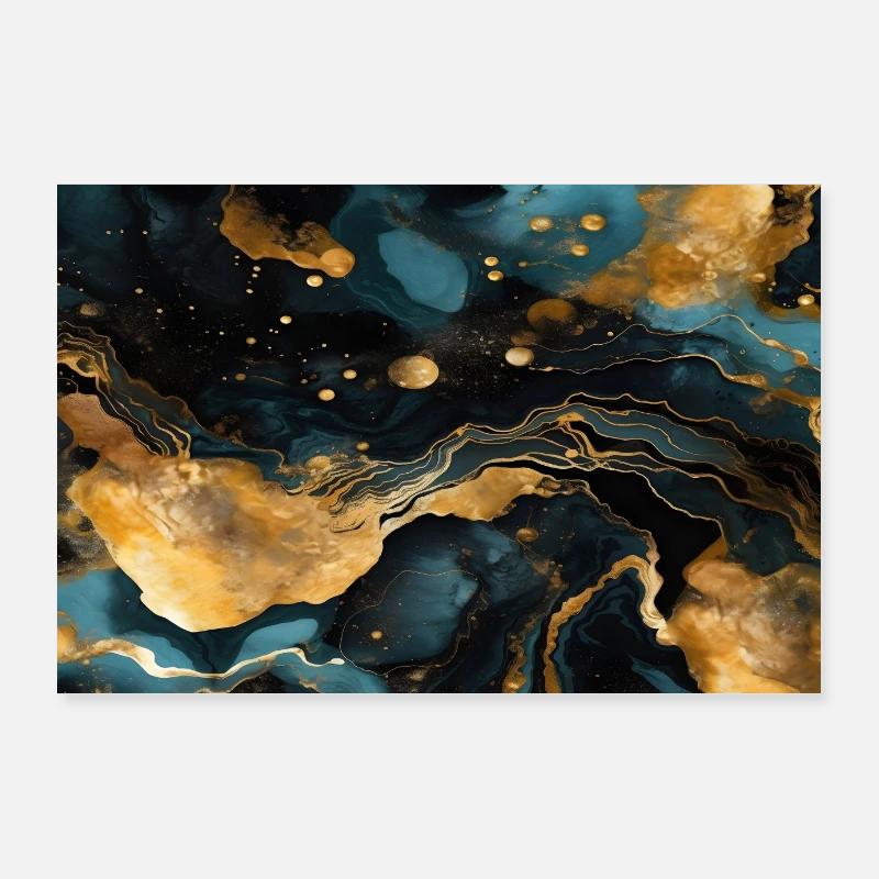 Marmor Naturstein Textur Poster 90x60 cm