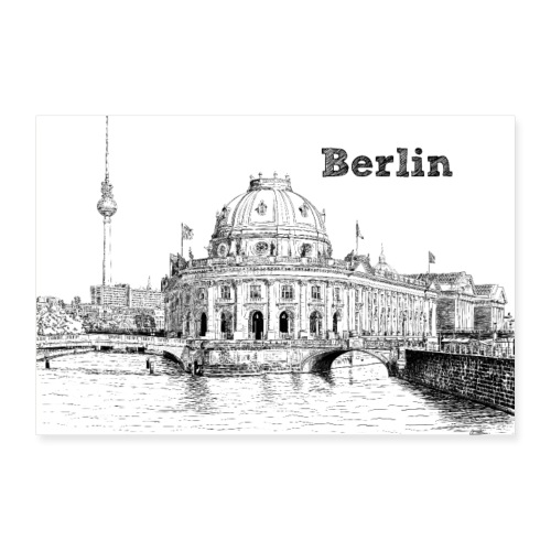 Berlin - Poster 90x60 cm
