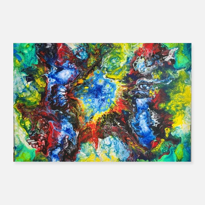 The Twin Flame Poster 36" x 24" (90x60 cm)