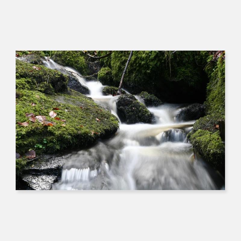 WALDBACH NAGOLDTAL Poster 90 x 60 cm